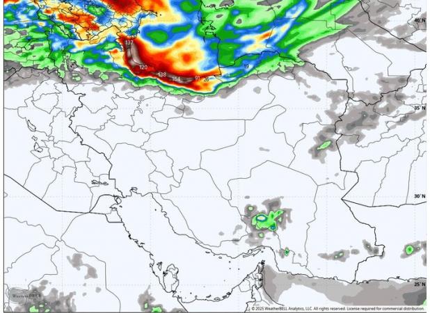 ورود موج جدید بارش‌ها به کشور از روز چهارشنبه