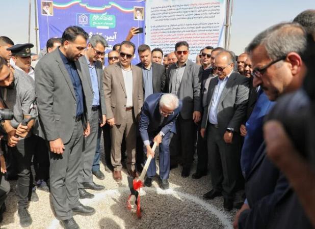 کلان پروژه درمانی خراسان شمالی کلنگ‌زنی شد