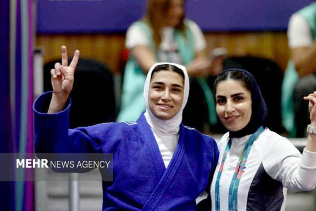 پرچمدار کاروان ورزش ایران طلسم مدال را شکست/ مدال برنز برای مریم بربط