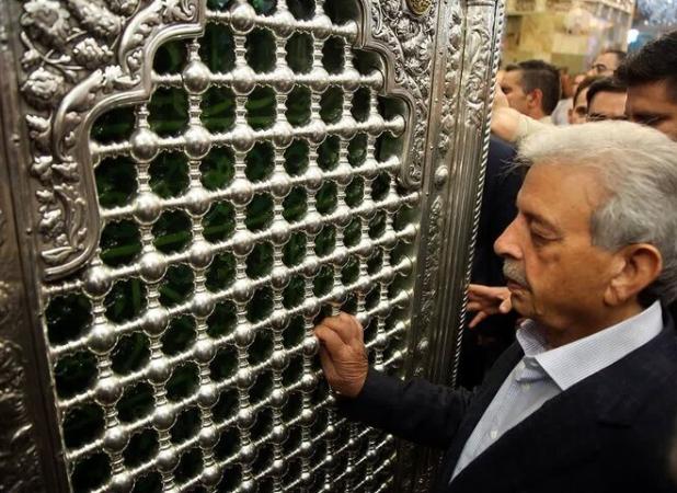 وزیر کشاورزی پاکستان حرم مطهر حضرت معصومه(س) را زیارت کرد