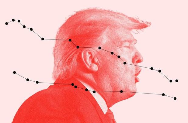 نارضایتی ۵۹ درصد آمریکایی‌ها از عملکرد ترامپ