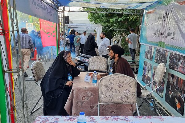 جشن کیلومتری اسد آبادی‌ها در غدیر