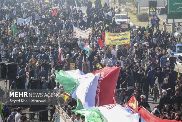 برگزاری راهپیمایی استکبارستیزی ۱۳ آبان در اهواز