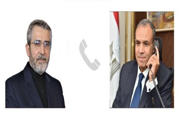 رایزنی تلفنی سرپرست وزارت خارجه ایران با وزیر خارجه مصر