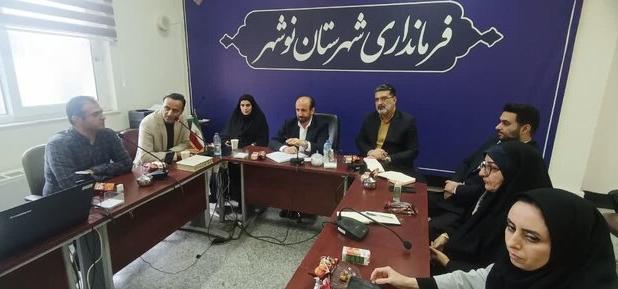 فرماندار: رفع مشکل زمین فوتبال و فرودگاه نوشهر دغدغه اصلی شهرستان است 