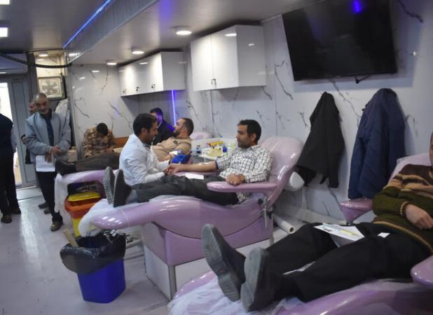 حسینیان: شهروندان بهابادی در کمپین اهدای خون مشارکت کردند