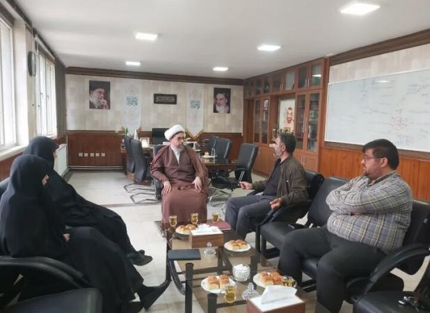 مشارکت تبلیغات اسلامی قزوین در برپایی حسینیه معلی شهدایی