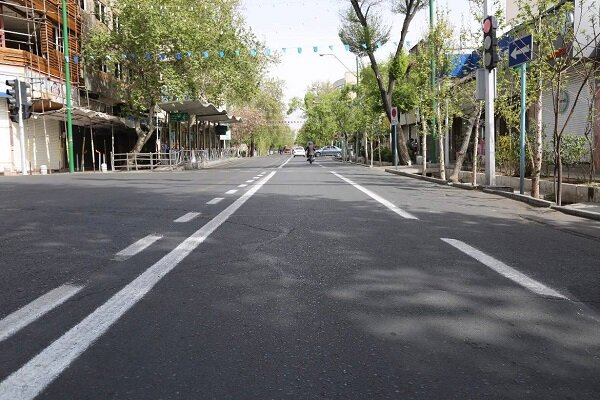 افزایش ۳۰ درصدی آسفالت معابر منطقه ۱۱