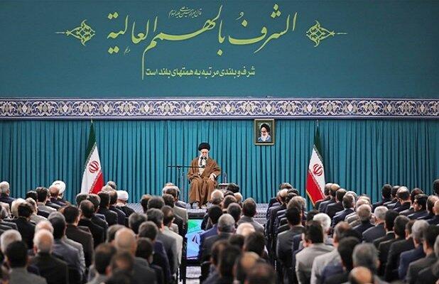 دیدار جمعی از فعالان بخش خصوصی با رهبر انقلاب اسلامی