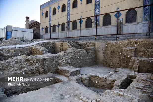 باران تهدیدی جدی برای بقایای محوطه ای تاریخی؛ «سقف موقت» نیاز فوری است