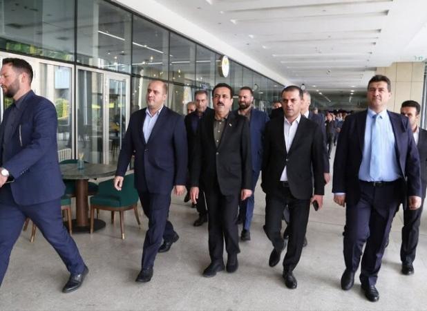ورود استاندار اربیل عراق به استان قزوین