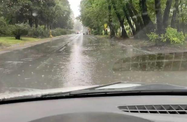 شروع باران های رگباری صبحگاهی در مازندران