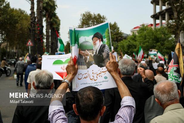 راهپیمایی «جمعه خشم و نصر» در آستارا