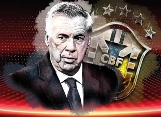 آنچلوتی رسماً سرمربی تیم ملی فوتبال برزیل شد