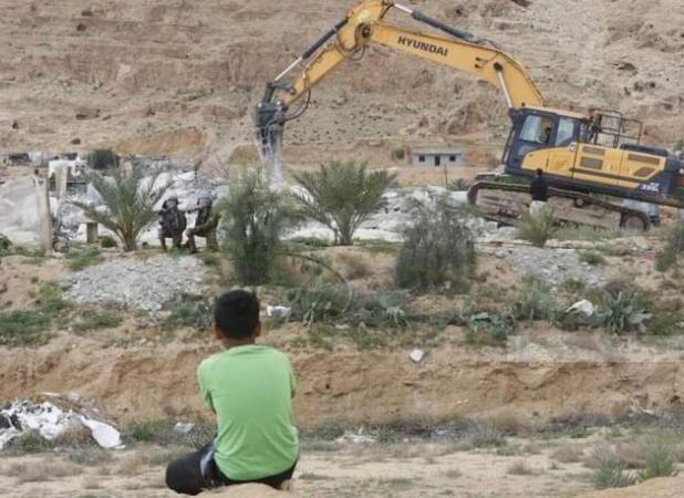 تخریب منازل در کرانه باختری به دست اشغالگران+فیلم