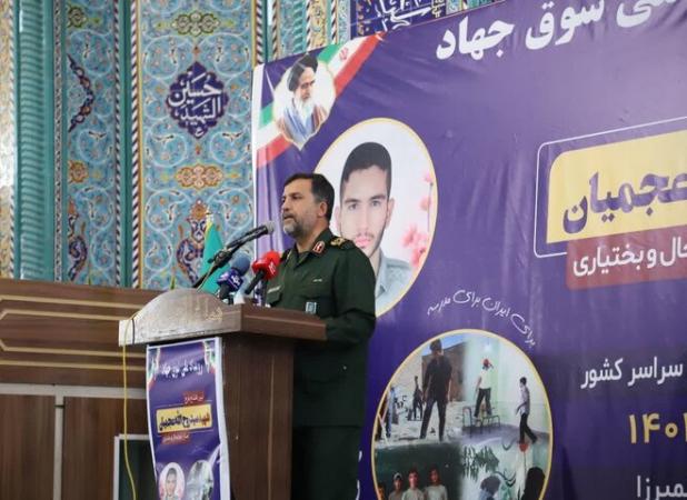 جان‌فشانی و فداکاری در راه کشور رسالت دانش‌آموزان است