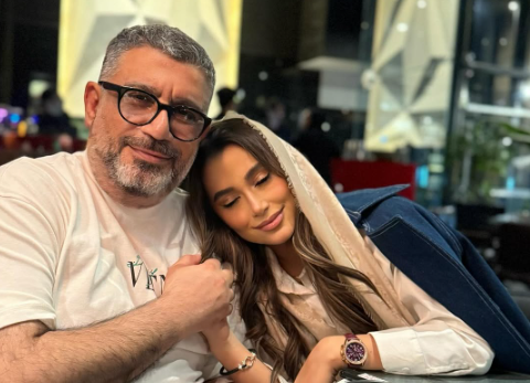 دختر رضا رشیدپور با یک استایل شیک خودنمایی کرد