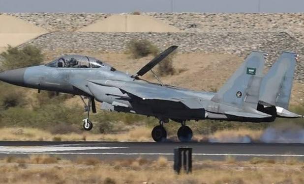 سقوط جنگنده سعودی و کشته شدن سرنشینان آن در الظهران