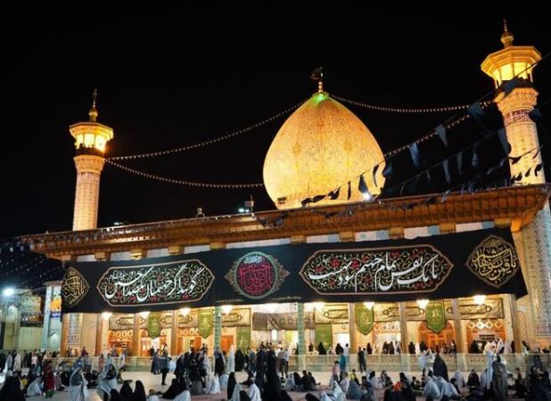 اقامه عزای شهادت امام جواد(ع) در حرم مطهر حضرت شاهچراغ(ع)
