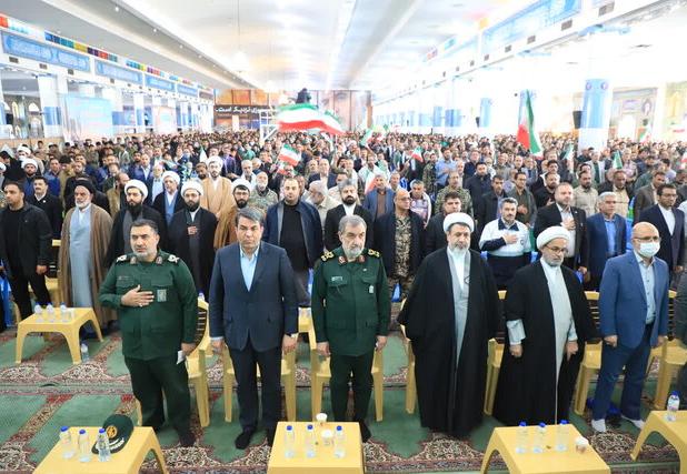 رزمایش اقتدار بسیجیان در کرمان برگزار شد