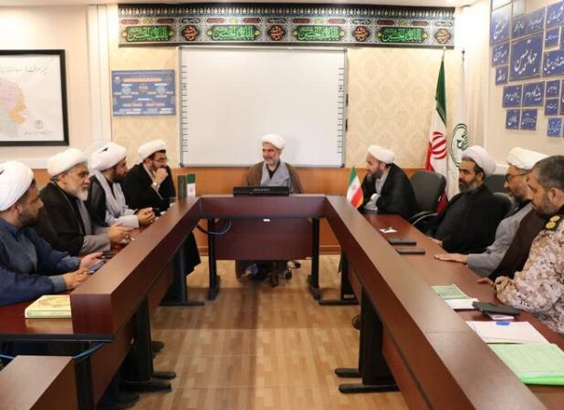 برگزاری جلسه شورای تعالی مسجد در اداره کل تبلیغات اسلامی خراسان شمالی