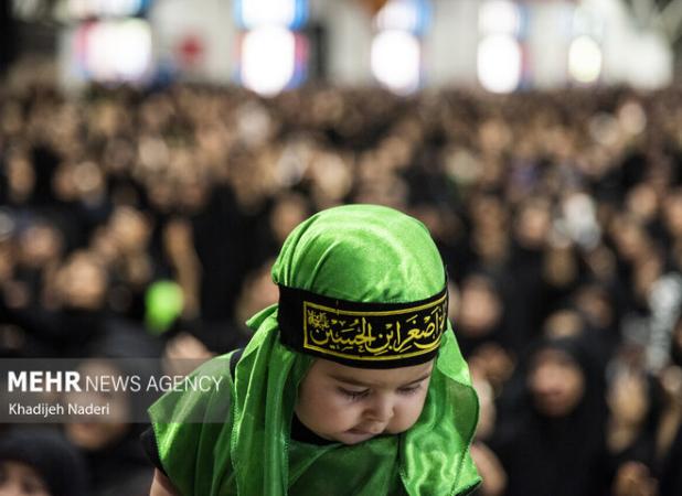 مراسم شیرخوارگان حسینی در استان سمنان؛ آیینی از مهر و عطوفت