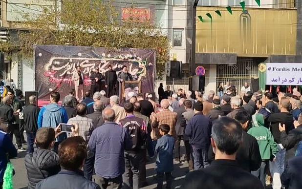 اجتماع عزاداران فاطمی در فردیس برگزار شد