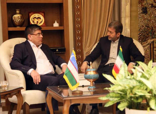 سفیر ازبکستان با استاندار اصفهان دیدار کرد