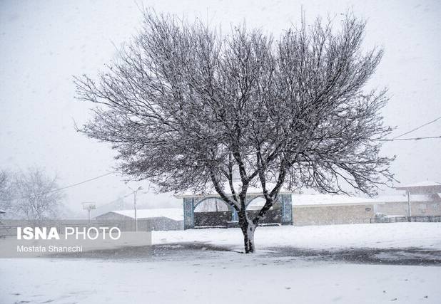 برف و کولاک اصفهان را فرا می‌گیرد