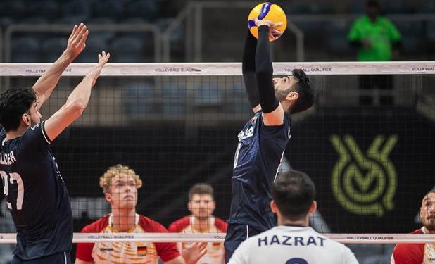 والیبال انتخابی المپیک| کاظمی امتیازآورترین بازیکن دیدار ایران ـ قطر