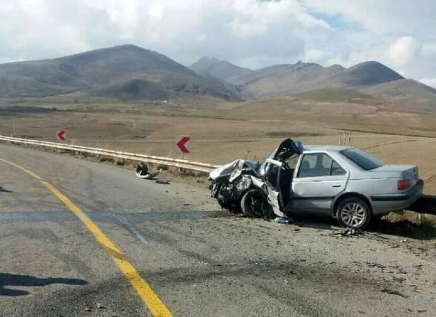 تصادف سواری با اتوبوس در شاهرود با ۳ کشته