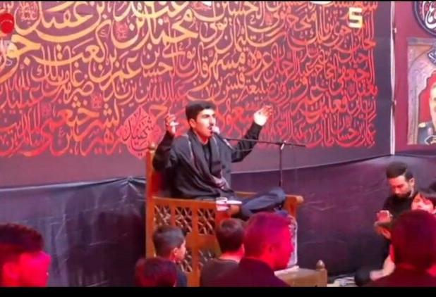 عزاداری شب تاسوعای حسینی در هیئت رزمندگان همدان