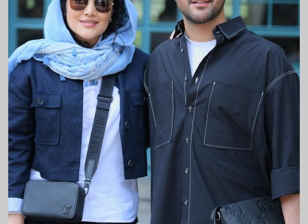 قاب خانوادگی سینا مهراد در یک مراسم هنری