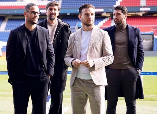 قاب مشترک کریم انصاری‌فرد با راکیتیچ در پاریس