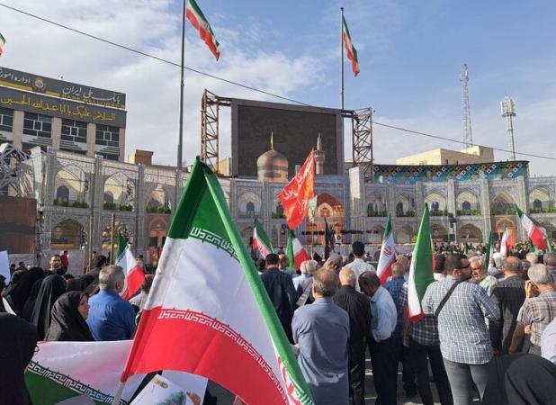 آغاز مراسم بزرگداشت «شهیدان خدمت» در میدان امام حسین (ع) تهران