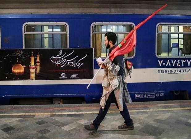 راه‌اندازی قطار رایگان ریل‌باس برای انتقال زائران اربعین به مرز شلمچه