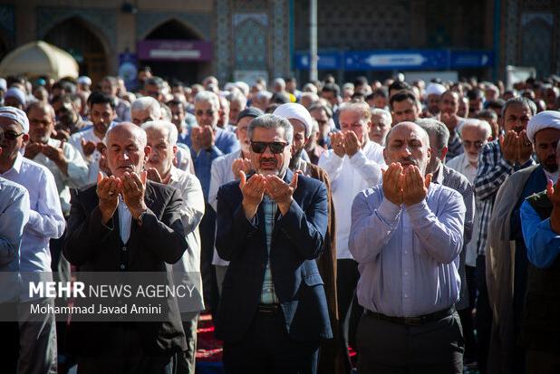 اقامه نماز عیدقربان به امامت حجت‌الاسلام ابوترابی‌فرد در دانشگاه تهران