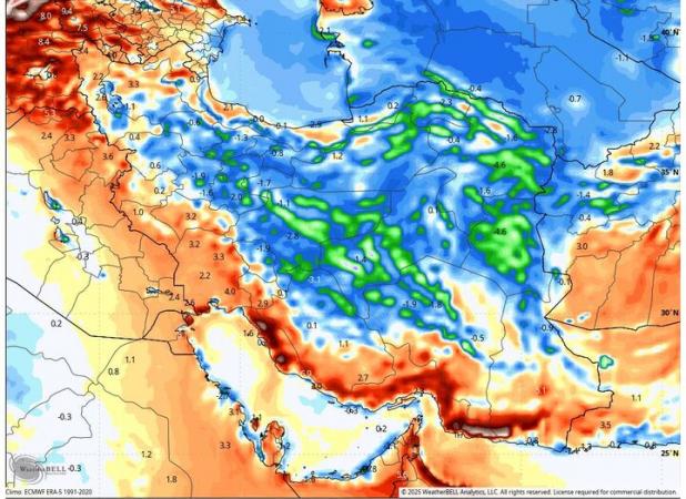 کاهش محسوس دما از هفته آینده؛ تداوم گرمای بی‌سابقه در غرب و جنوب کشور