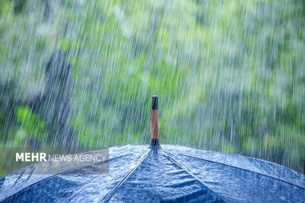 میزان بارش در شهرهای استان بوشهر