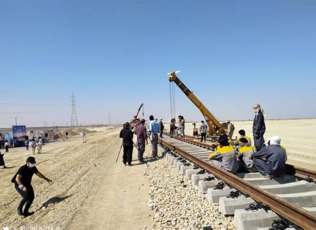 اتمام ساخت خط‌آهن چابهار-زاهدان تا 6 ماه آینده/آغاز بهره‌برداری از تابستان 1405