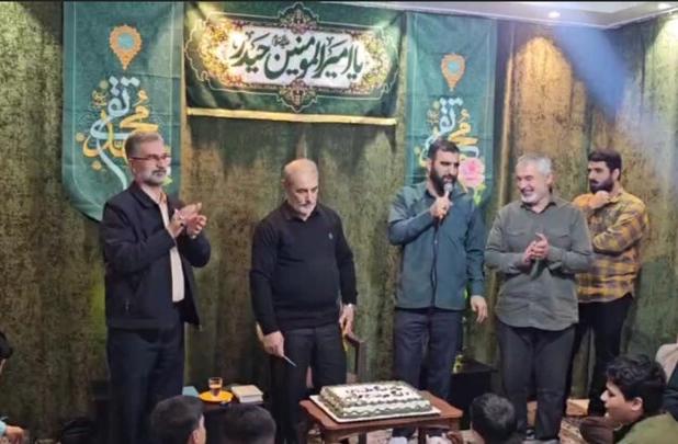 جشن روز پدر در محضر پدران شهدا در شب میلاد امام علی (ع)