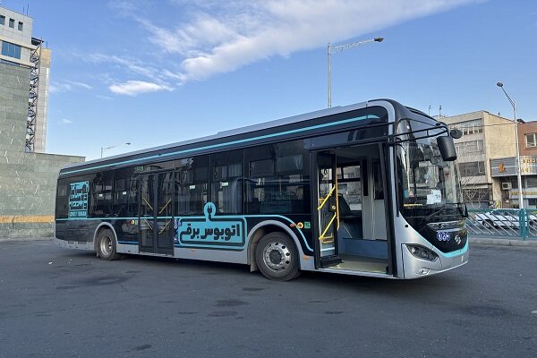 رونمایی از ۲۰۱ اتوبوس جدید برقی در تهران