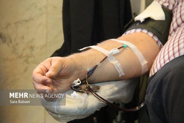 استقرار تیم سیار خونگیری در پاوه برای تأمین فوری نیاز خونی