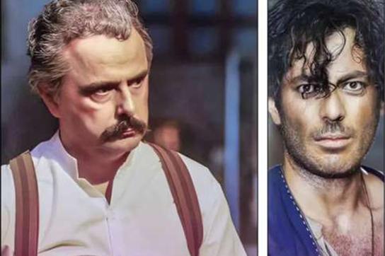 نوید پورفرج و علی مصفا در پشت صحنه «بامداد خمار»