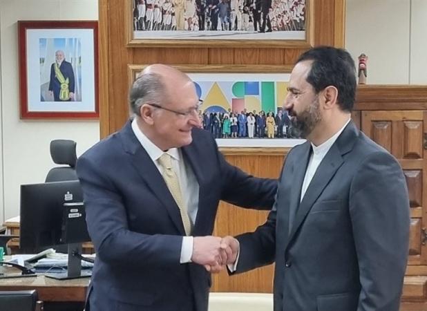 دیدار سفیر ایران با معاون اول رئیس جمهور برزیل