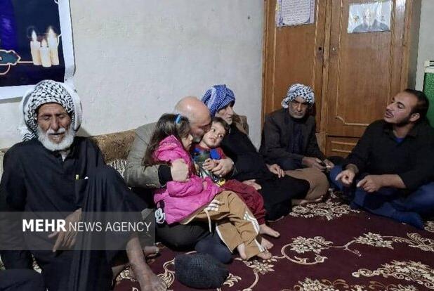 استاندار خوزستان با خانواده مرحوم محمد غراوی در شادگان دیدار کرد