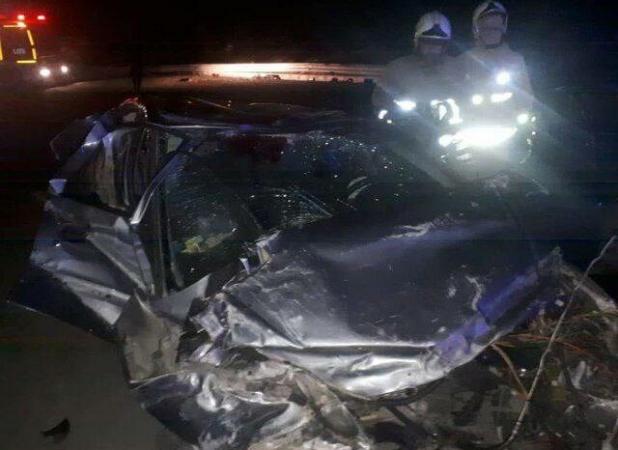 تصاویری از تصادف زنجیره‌ای شدید در اتوبان باقری