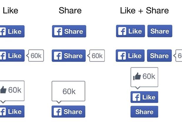 دکمه لایک و شیر فیس بوک در سایت‌ها حذف می شود