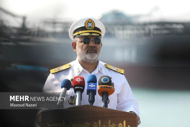 امیر ایرانی: ناو «خوزستان» به‌زودی الحاق می‌شود