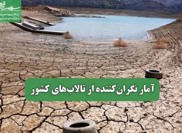 آمار نگران‌کننده از تالاب‌های کشور